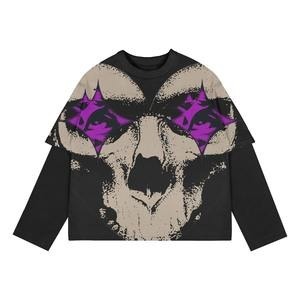 เสื้อยืดแขนสั้นแบบสวมใส่สบาย ระบายอากาศได้ดี ผ้าถักเนื้อแน่น ไม่เป็นขุย ทรงหลวม เหมาะสำหรับขี่จักรยาน ซิปเต็มตัว รับผลิตตามสั่งสำหรับผู้ชาย ขายส่ง - Product Image 2