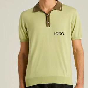 Short Sleeves Cheap Factory Rate OEM Service Designing / Turn <b>Down</b> Collar Men T Shirt With High Quality Material For Bulk Orders - Product Image 1