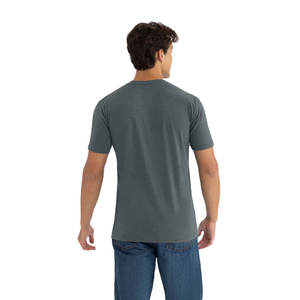 T-shirt essentiel en CVC de qualité supérieure pour le niveau 6210, doux, écologique, avec logo personnalisé, 100 % coton, séchage rapide, respirant, uni - Product Image 3
