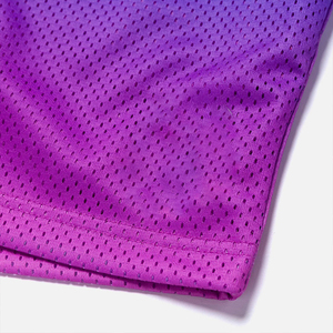 Shorts en maille sublimée à faible MOQ, séchage rapide, unisexe, haute qualité - Product Image 3