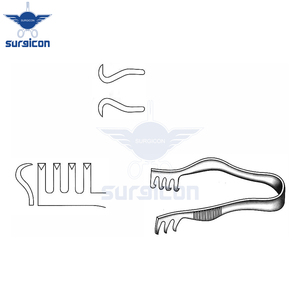 Retractor Autoajustable Finsen de 7 cm (2¾ Pulgadas) y 12 mm, Retractor Quirúrgico Reutilizable de Acero Inoxidable Afilado, Instrumento Médico - Product Image 5