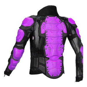 Premium Motorcycle <b>Racing</b> <b>Jacket</b> Leather Biker Protective Gear Windproof Riding Apparel for Riders - Product Image 2