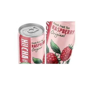 Thé glacé aux fruits frais de framboise de qualité supérieure, canette de 330 ml, saveur originale, emballage rose, boisson prête à boire pour la vente au détail et en gros - Product Image 6