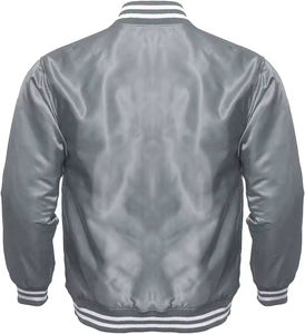 Chaquetas de Satén de Seda de Alta Calidad para Hombre, Nueva Llegada, Chaqueta de Satén Personalizada con Botones Rojos para Uso en Exteriores - Product Image 4