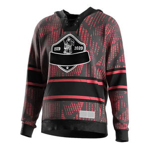 Sweat-shirt de hockey sur glace pour homme, durable, imprimé sur mesure avec le logo de l'équipe, grande taille, séchage rapide, performance optimale pour l'entraînement sur glace - Product Image 1