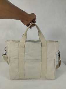 Bolsa de Lona para Mujer, Bolso de Hombro con Múltiples Bolsillos, Forro de Poliéster, Bolsa de Compras, Portátil, para Viajes Diarios - Product Image 3