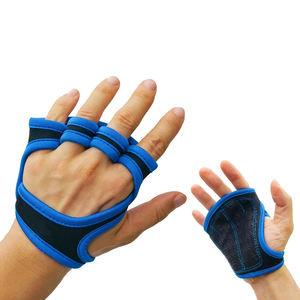Gants de fitness unisexes Savior, demi-doigts, en polyester, antidérapants, imperméables, confortables, pour la musculation, l'entraînement en salle de sport, le cross-training - Product Image 1