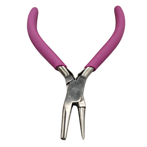 Alicates de Punta Cóncava y Redonda de Acero al Carbono, Herramienta para Hacer Joyas, para Doblar Alambre, Dar Forma a Lazos y Crear Joyería Artesanal - Product Image 4