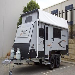 Remolque de caravana híbrido estándar de alta gama, personalización australiana, lujo, aluminio, aire acondicionado, baño ajustable, 4-6 personas - Product Image 3