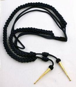 Écussons Hamza faits main en fil métallique doré, Aiguillette, Bande de l'épaule, Taille et couleur personnalisées, Haute qualité, Uniforme - Product Image 1