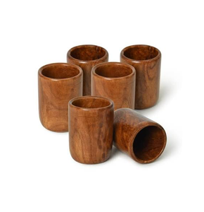 Vaso de Agua de Madera, Vaso de Whisky de Madera Natural de Primera Calidad, Vaso para Beber de Madera Sólida, Más Vendido - Product Image 3
