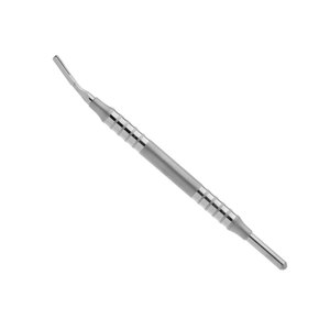 Lame de micro-scalpel angulaire en acier inoxydable de haute qualité, manche réutilisable, double extrémité, manuel, professionnel, chirurgical dentaire - Product Image 6