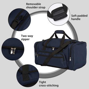 <b>Duffel</b> <b>Bags</b> for Men and Women with Multi-Pockets Top Handle Weekender Carry Luggage for Travelling - Product Image 2