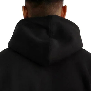 Sweat-shirt à capuche zippé ultra-luxe surdimensionné en molleton de coton épais 550 GSM, coupe décontractée, style streetwear personnalisé, avec fermeture éclair intégrale - Product Image 5