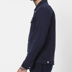 High Quality Men Jeans <b>Jacket</b> <b>Lightweight</b> Comfortable Streetwear Fashion Men Winter <b>Jacket</b> In Wholesale - Product Image 2