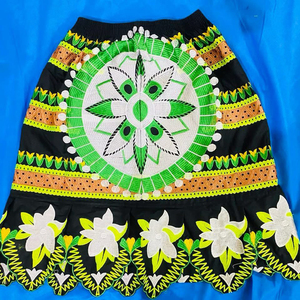 Prix bas, haute qualité, broderie respirante, douce, longueur genou, fabriquée au Pakistan, polyester, pour femmes - Product Image 3