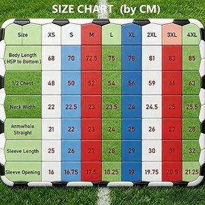 Camiseta de Fútbol Unisex de Manga Corta con Cuello en V, Estampado de Bandera Sublimado, Absorbe la Humedad, 100% Poliéster Malla, Ropa Deportiva para Adultos - Product Image 6