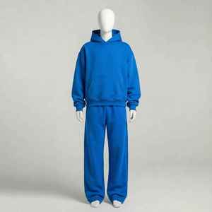 Custom Logo Active <b>Pullover</b> Cotton Polyester Pocket <b>Pullover</b> <b>Men</b> Tracksuit - Product Image 4