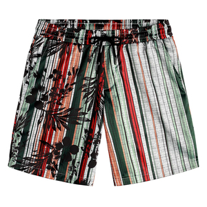 Ensemble de t-shirts et shorts d'été pour hommes, entièrement personnalisables, respirants, avec impression sérigraphique personnalisée, style streetwear - Product Image 5