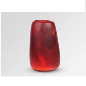 Resin <b>Amber</b> Eco-Friendly Irregular Shape Minimalist Handmade <b>Vase</b> with Streak Pattern for Home Wedding Bedroom Decor - Product Image 2