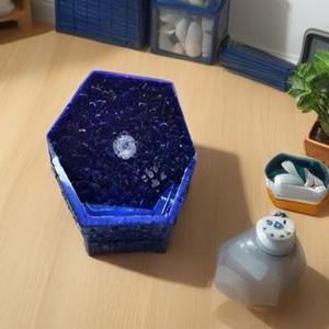 Caja de Joyería de Resina Floral Hecha a Mano de Lujo, Organizador Decorativo para Guardar Objetos Pequeños, Estuche de Regalo de Resina Personalizado - Product Image 4