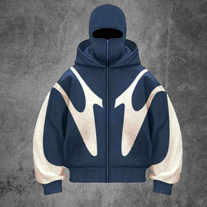 Sudaderas con capucha para hombre, diseño personalizado, hechas de algodón y poliéster, ligeras y de alta calidad. - Product Image 1