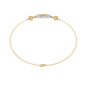 กำไลเพชรทรงกลมเพาะเลี้ยงในห้องปฏิบัติการ ทองคำแท้ 14K 18K ประดับเพชรแบบ Pave หลายเส้น กำไลแบบแท่ง เครื่องประดับชั้นดี กำไลสำหรับงานแต่งงาน ขายส่ง - Product Image 5