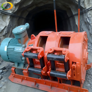 Argano Elettrico a Doppio Tamburo 2JP-30 con Fresa per Miniere Sotterranee di Carbone e Rame - Product Image 4