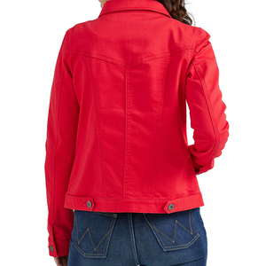 Nouvelle arrivée : Veste en jean pour femme, élégante, personnalisable avec logo, prix raisonnable, très demandée, aspect durable et doux. - Product Image 2