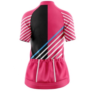 Jersey deportivo con cuello acanalado para mujer, 2023 poliéster, estampado por sublimación, a la venta, al por mayor, 100% - Product Image 2