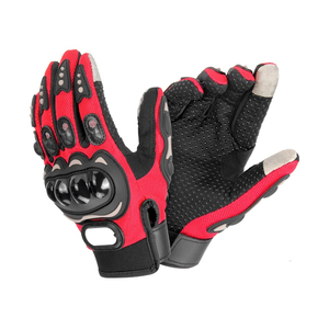 PU Leather Racing Motorbike <b>Gloves</b> <b>Touch</b> Screen Breathable Waterproof Quick Dry Full Finger Motorcycle <b>Gloves</b> - Product Image 5