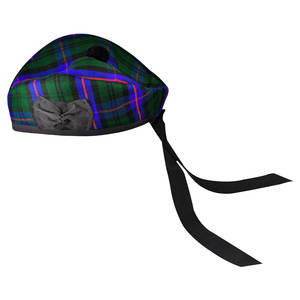 Gorro Tradicional Escocés Glengarry en Mezcla de Lana Premium para Vestimenta Highland y Bandas de Gaitas de Flandes - Product Image 1