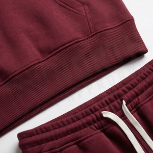 Survêtement en velours de haute qualité personnalisé pour hommes, vêtements de sport en velours, survêtement en molleton de luxe pour hommes, survêtements pour hommes - Product Image 5