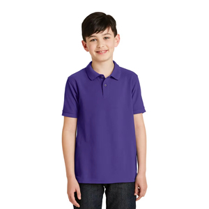 Camiseta Polo Escolar Personalizada para Niños, Camisetas Polo de Manga Corta, Uniforme Escolar, Camisa de Alta Calidad para Bebés, Ropa Casual - Product Image 1