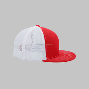 OEM Günstige Custom 6 Panel Unisex Bestickte Baseball mützen Baumwoll stoff Einstellbare Größe Zweifarbige Baseball mützen mit gebogener Krempe - Product Image 4