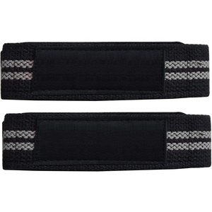 Sangles d'haltérophilie d'entraînement de gymnastique fabriquées en usine pour l'entraînement de force enveloppes de poignet d'haltérophilie de compétition lourde avec logo personnalisé - Product Image 2