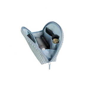 Custom Non-Woven Fashion girls cosmetic bags <b>cases</b> ladies double layer makeup bag women travel <b>make</b> <b>up</b> toiletry organizer bags - Product Image 6