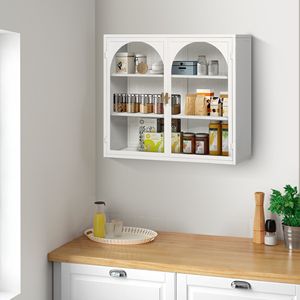 27.56 \ "moderne porte in vetro a due porte a muro con motivo tessuto a tre livelli per ingresso armadi da cucina - Product Image 1