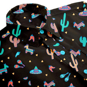 Camisa Casual de Manga Corta para Hombre, Antiarrugas, con Estampado Tropical y de Plátanos, Personalizable, Ropa de Playa para Verano - Product Image 5