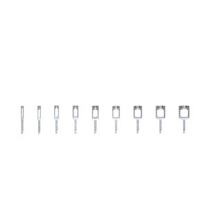 High Quality A-1 VERITAS 9 Pcs Trephine Kit Dental Implantology Instruments Stainless Steel Reusable Surgical Extraction Set - Product Image 3