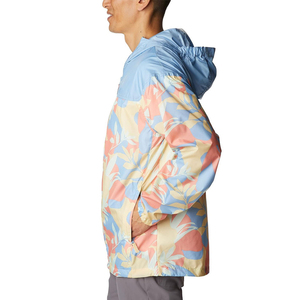Casual Polyester Waterproof Men's Windbreaker Jackets With Custom Printing Logo Windbreaker For Sport - Product Image 3