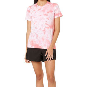 Camiseta Tie Dye para Mujer con Estampado Brillante, Estilo Relajado y Cómodo, Camiseta Tie Dye para Mujer, Prenda Informal para Mujer - Product Image 2