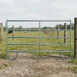Enclos pour bétail en acier galvanisé robuste avec panneaux de clôture portables pour une protection sécurisée des animaux de ferme - Product Image 2
