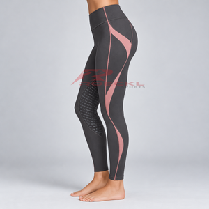 Pantalones de equitación premium para mujer con material transpirable, movimiento flexible y un ajuste elegante para trabajo en establos y equitación. - Product Image 6