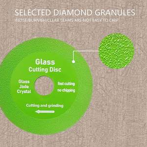 100mm 115mm diamant coupe-verre roue verre coupe lame disque - Product Image 3