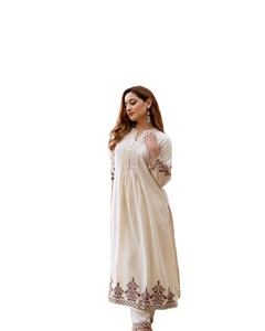 white christmas dresses South Cotton Silk Handloom Unstitched Dress Material main image 0