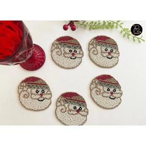 Decorative Vietnamese Shells <b>Beaded</b> <b>Coasters</b> Placemats for Dining Table Buy Direct From Supplier At Bulk Price - Product Image 1