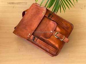 Sac à dos en cuir marron pour femmes, 2 en 1, personnalisé, avec Logo, promotion - Product Image 2