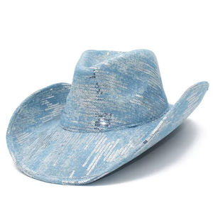 Elegante Sombrero Vaquero de Cuero Estilo Western - Moderno, Informal, para Pesca, Invierno, Fiestas, Viajes, Unisex - Product Image 2