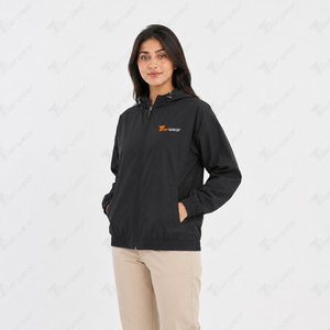 Chaqueta de Senderismo y Viaje para Mujer Tiierwear, Ligera, Impermeable, Ecológica, Cortavientos, con Capucha, de Secado Rápido y Transpirable - Product Image 2